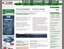 Tablet Screenshot of globalautoindustry.com